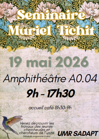 Séminaire Muriel Tichit